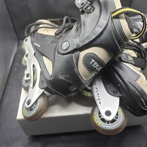 True &‎ Co. Black and Beige Inline Skates